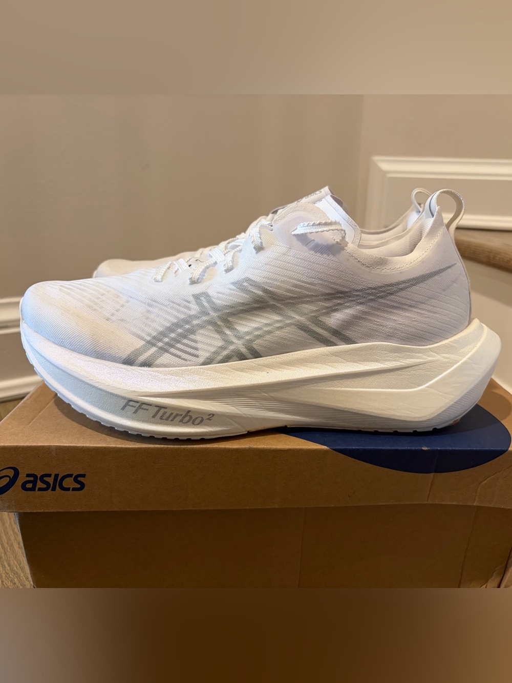 Mint ASICS Megablast Running Shoes